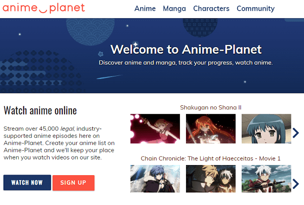 Anime Planet