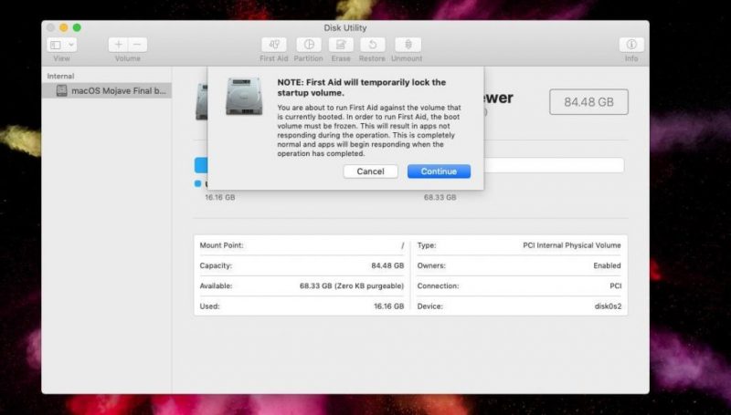 Disk Utility On Mac