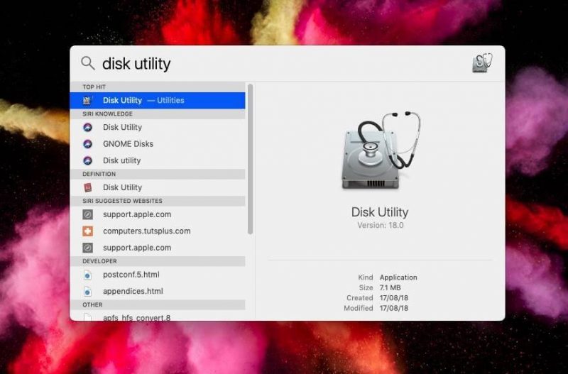 Disk Utility On Mac