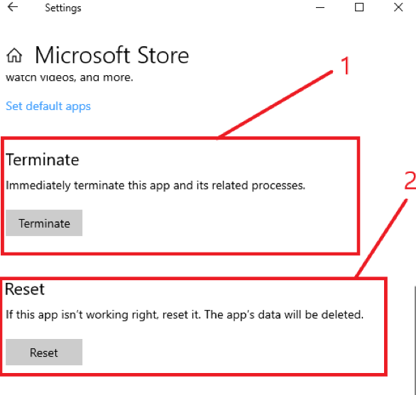 Microsoft Store Keeps Crashing