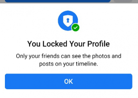 Lock Facebook Profile