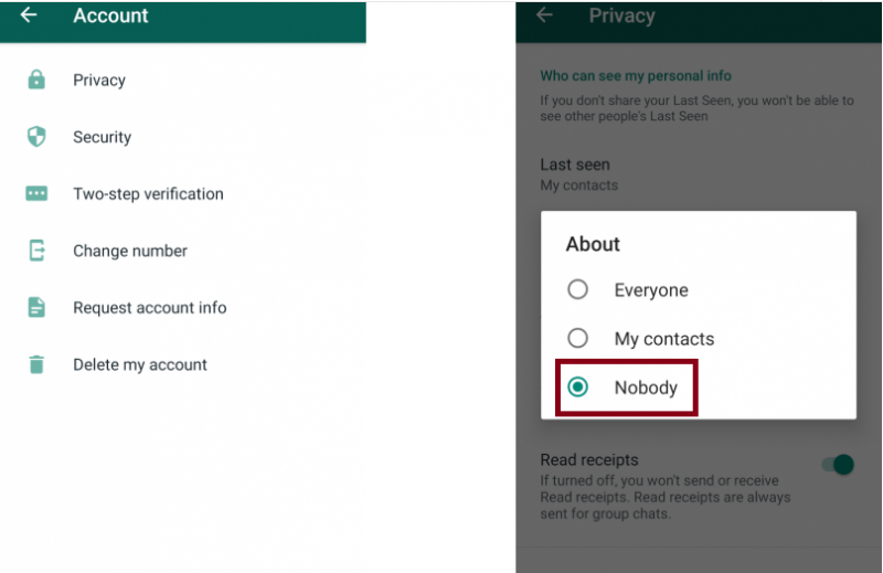 How I Can Show or Hide WhatsApp Status For Specific Contacts