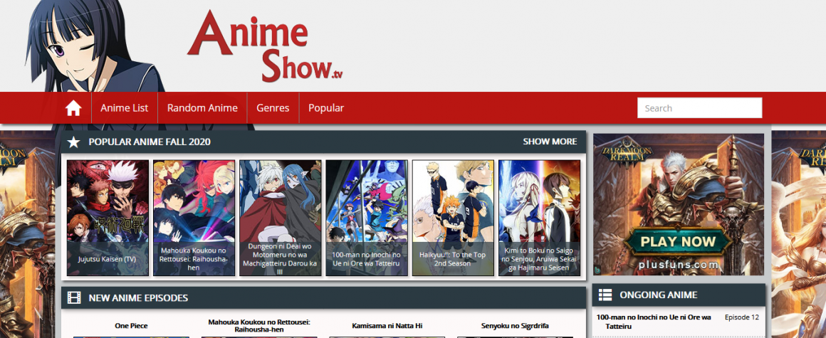 AnimeShow.tv Alternatives