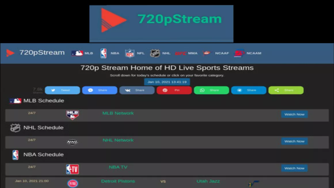 Top 10 Best Sites like 720pstream Worth Checking for Sports Enthusiasts