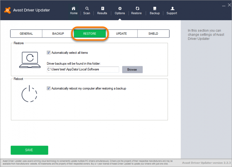 Avast Driver Updater