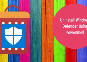 How to Turn Off, Disable or Windows Defender Uninstall