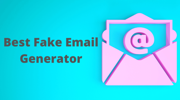 fake email generator