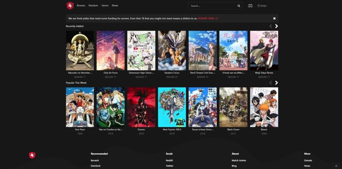 Best 4anime Alternatives