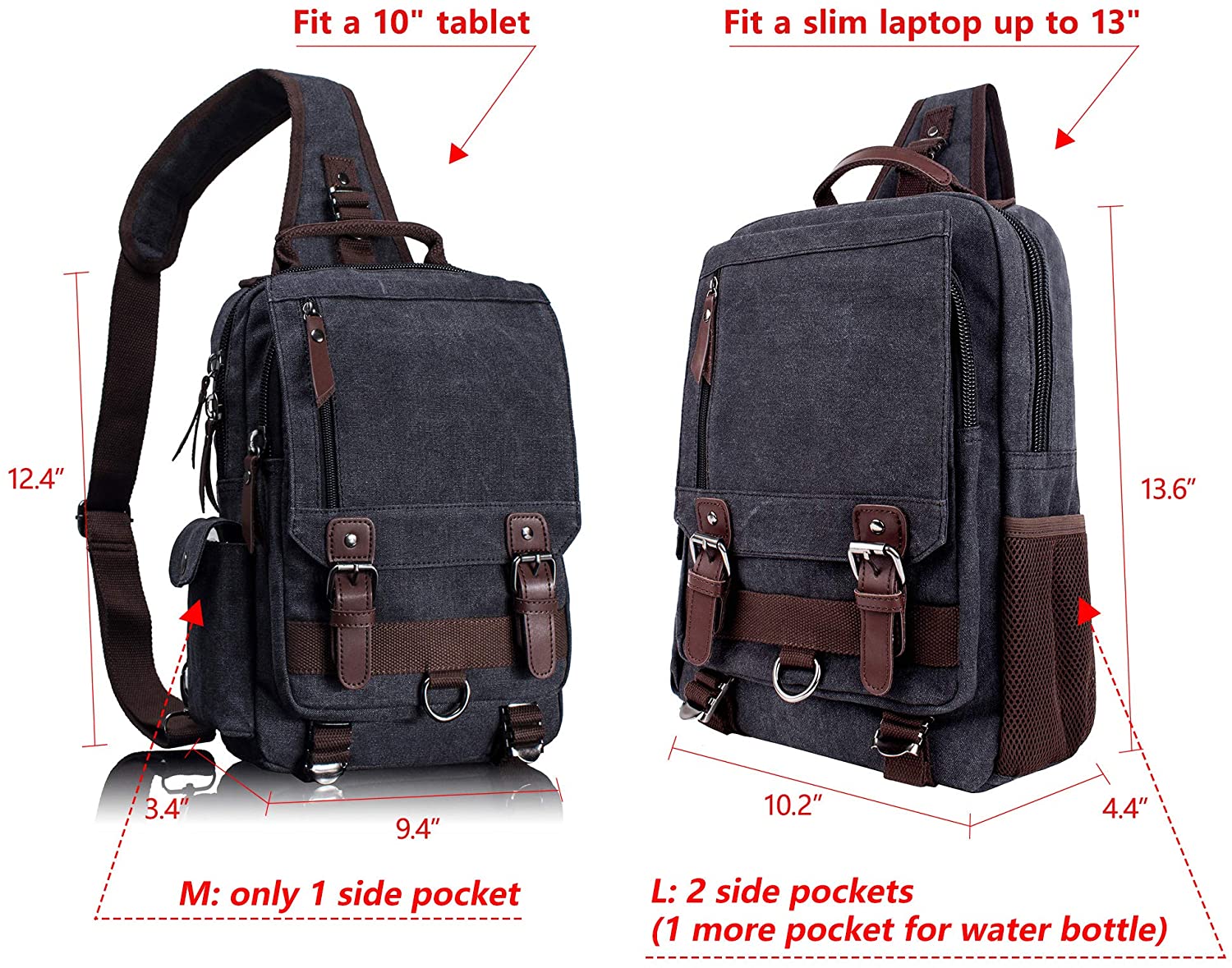 Leaper Cross Body Backpack