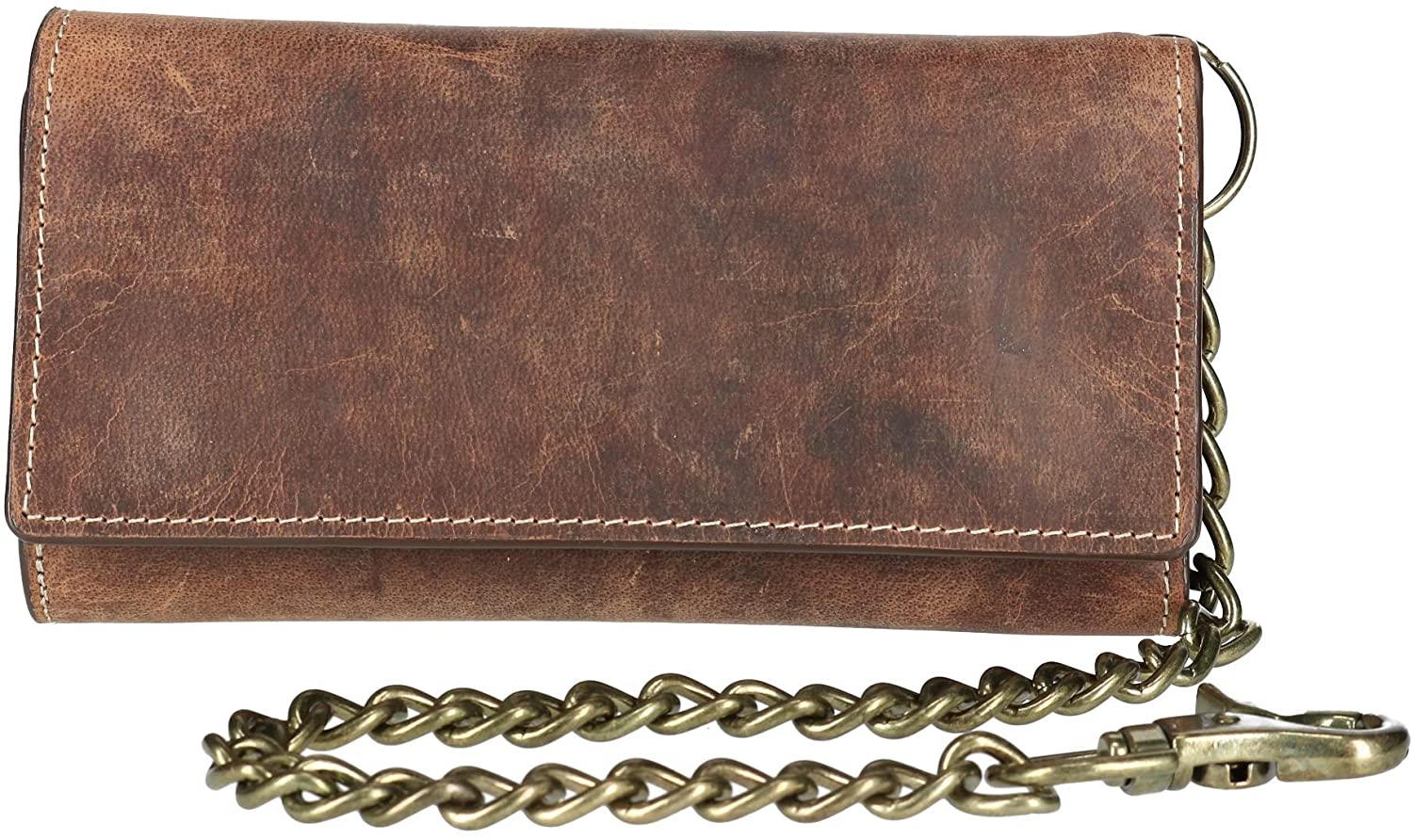 CTM Crazy Horse Chain Wallet