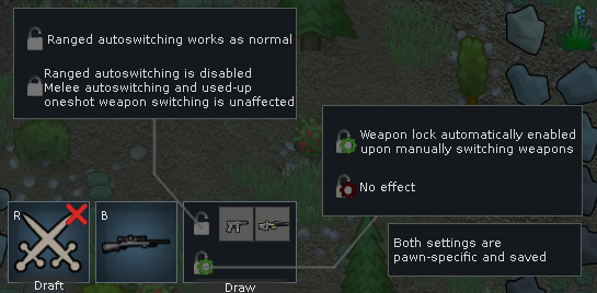 Rimworld Mods Simple Sidearms-