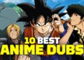 English dubbed anime