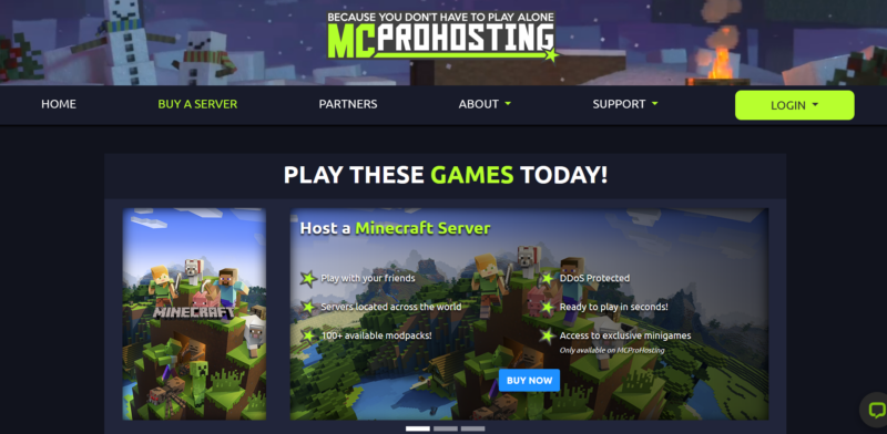 Best Minecraft server hosting service 