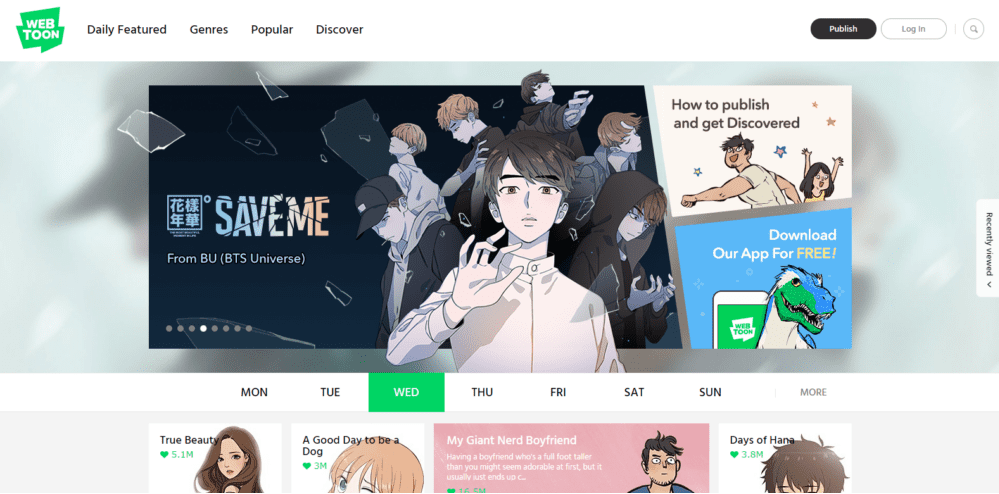 Best 80 Webtoon XYZ Alternatives comics and cartoons