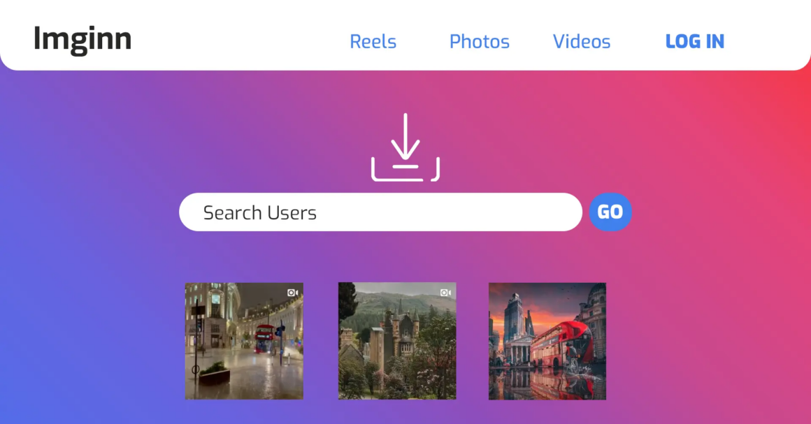 Imginn Free Instagram Image and Videos Downloader