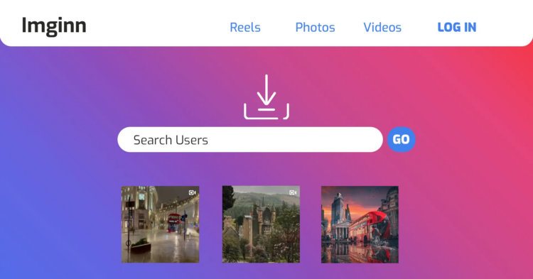 Imginn Free Instagram Image and Videos Downloader